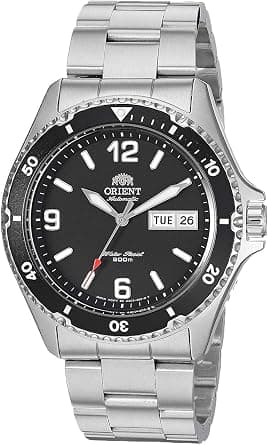 Orient Men's 'Mako II' Japanese Automatic/Hand-Winding Stainless Steel 200 Meter Diving Watch on Amazon.ae - Price Tracker