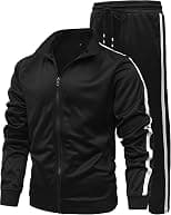 GXAMOY Athletic 2-Piece Tracksuit for Men, Casual, Zip-Through Jogging Sweatsuit for Workout/Sports, Set, Sportswear - Amazon.ae Price Tracker
