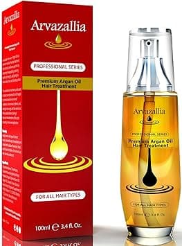 Arvazallia Argan Oil for Hair Treatment Leave in Treatment & Conditioner on Amazon.ae - Price Tracker