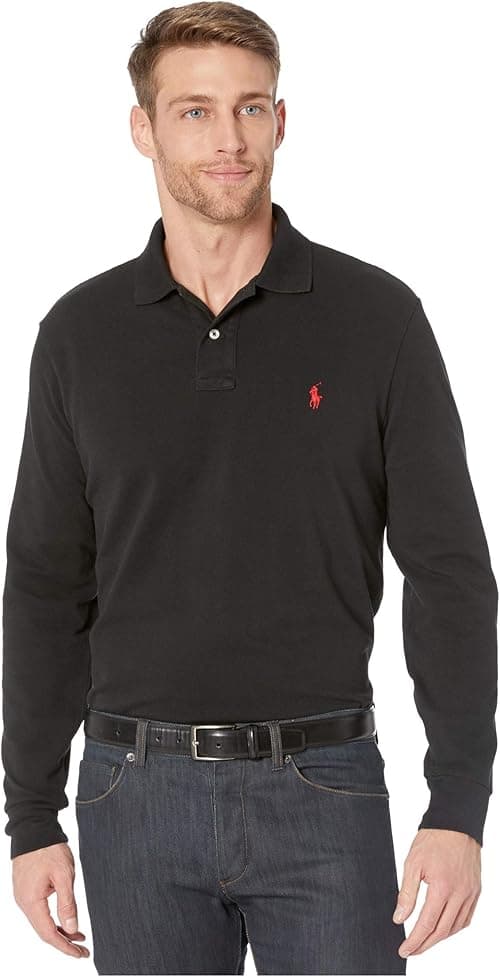 Polo Ralph Lauren Classic Fit Long-Sleeve Soft Touch Polo Shirt on Amazon.ae - Price Tracker
