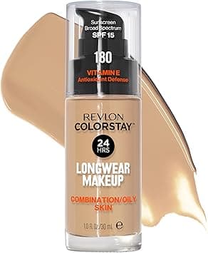 Revlon ColorStay Makeup Foundation for Combination/Oily Skin - 180 Sand Beige, 1.0oz/30ml on Amazon.ae - Price Tracker