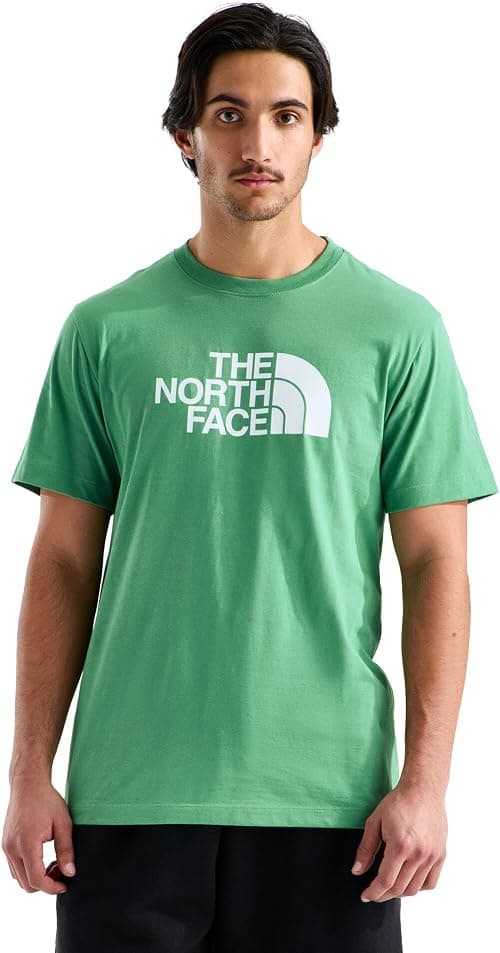 THE NORTH FACE Mens Core Half Dome Short-Sleeve Tee | Regular Fit Cotton Shirt with Graphic Design & Ribbed Collar on Amazon - Best Deal Finder