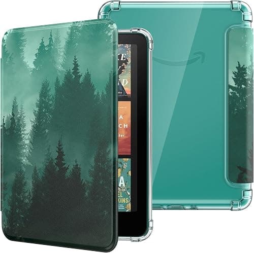 MoKo Case for Kindle Paperwhite 12th Gen & Colorsoft 2024, Green Forest on Amazon.ae - Price Tracker