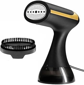 Handheld Clothes Steamer, 1500W Garment Steamer & Travel Steam, Fast Heat-Up, Portable Steamer Clothes Powerful Steam Iron With 300ML Large Water Tank, Mini Compact Fabric Wrinkle Remover on Amazon.ae - Price Tracker