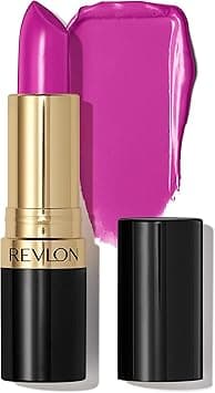 REVLON (Dramatic) - Super Lustrous Lipstick with Vitamin E and Avocado Oil, Cream Lipstick in Purple, 770 Dramatic on Amazon.ae - Price Tracker