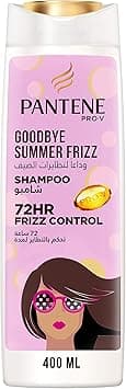 Pantene Pro-V Goodbye Summer Frizz Shampoo With 72H Frizz Control, 400 ml on Amazon.ae - Price Tracker