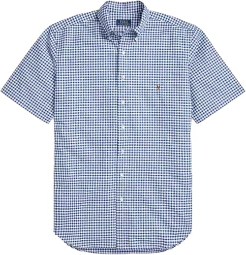 POLO RALPH LAUREN Men's Classic Fit Short Sleeve Oxford Shirt on Amazon.ae - Price Tracker