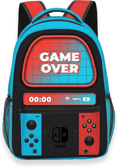 School Backpack for Boys Gamer Backpack for Kids Children Teens Ages 6-18 Video Game Bookbag Travel Back Pack على Amazon.ae - متتبع الأسعار