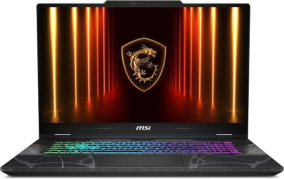msi Cyborg 17 17.3" FHD 144Hz Gaming Laptop: Intel Core 7-240H, NVIDIA Geforce RTX 5060, 16GB DDR5, 1TB NVMe SSD, Type C, Wi-Fi 6E, Win 11 Home: Translucent Black B2RWFKG-074US على Amazon.ae - متتبع الأسعار