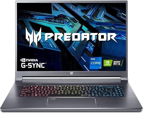 acer Predator Triton 500 SE Gaming Creator Laptop,16" WQXGA 240Hz G-SYNC, Intel i7-12700H, GeForce RTX 3070Ti, 16GB LPDDR5, 1TB Gen 4x4 SSD, Killer Wi-Fi 6E, Fingerprint Reader, Backlit Keyboard, MP on Amazon.ae - Price Tracker