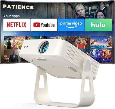 XuanPad Mini Projector 4K with Auto Focus & Keystone, 700ANSI WiFi Bluetooth 1080P Full HD Portable Projector, Smart Moive Projector for Bedroom on Amazon.ae - Price Tracker