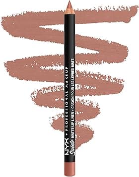 Nyx Professional MakEUp Suede Matte Lip Liner, Vegan Formula Dainty Daze (Soft Pink), Multi on Amazon.ae - Price Tracker