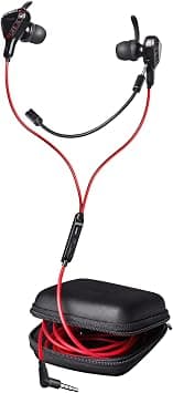 Trust Gaming GXT 408 Cobra Multiplatform Gaming In-Ear Earphones with Mic - Black/Red on Amazon - Best Deal Finder