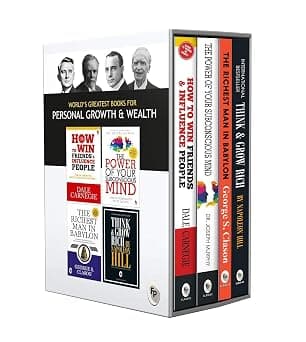 World S Greatest Books For Personal Growth & Wealth (Set Of 4 Books): Perfect Motivational Gift Set on Amazon - Best Deal Finder