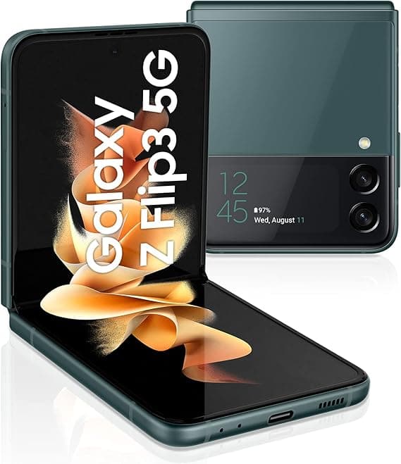Samsung Galaxy Z Flip3 5G Smartphone Sim Free Android Folding phone 256GB Green (UK Version) on Amazon.ae - Price Tracker