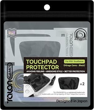 TALONGAMES Touchpad Protector Skin Compatible With PS5 DualSense Controller (Mirage Camo - Black) على Amazon.ae - متتبع الأسعار