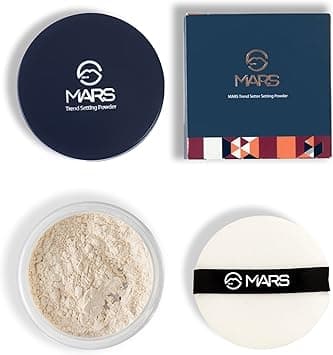 MARS Trend Setting Loose Powder | Lightweight & Long Lasting | Ultra Fine Setting Powder for Face Makeup (8.0gm) 04-Soft light on Amazon.ae - Price Tracker