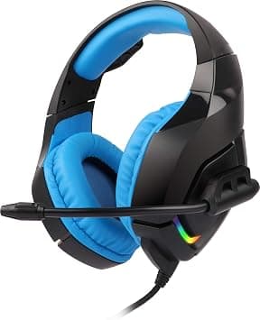 Zebronics Zeb-Rush Wired Over Ear Headphones with Mic (Blue) on Amazon - Best Deal Finder