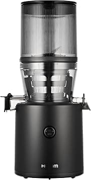 Hurom Slow Juicer, Cold Press Self-Feeding Juicer with Large Hopper for Whole Fruits & Vegetables, Quiet 150W Motor, BPA-Free Masticating Juicer, Titanium Body, Matte Black – H320N on Amazon.ae - Price Tracker