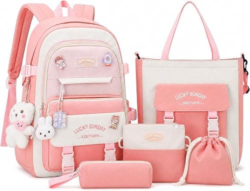 Jorunb School Bag,Kid Backpacks Set for Teenage Students Back على Amazon.ae - متتبع الأسعار