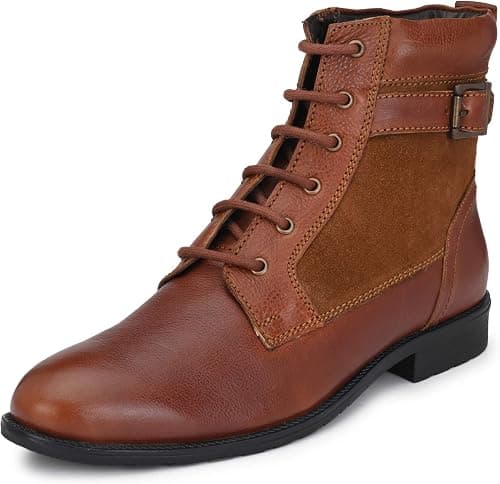Burwood Men BWD 112 Leather Boots on Amazon.ae - Price Tracker