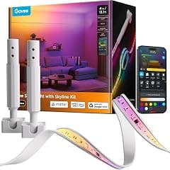 Govee RGBWWIC Strip Light with Skyline Kit 13.1ft, Smart Control, APP, WiFi - Amazon.sa Price Tracker