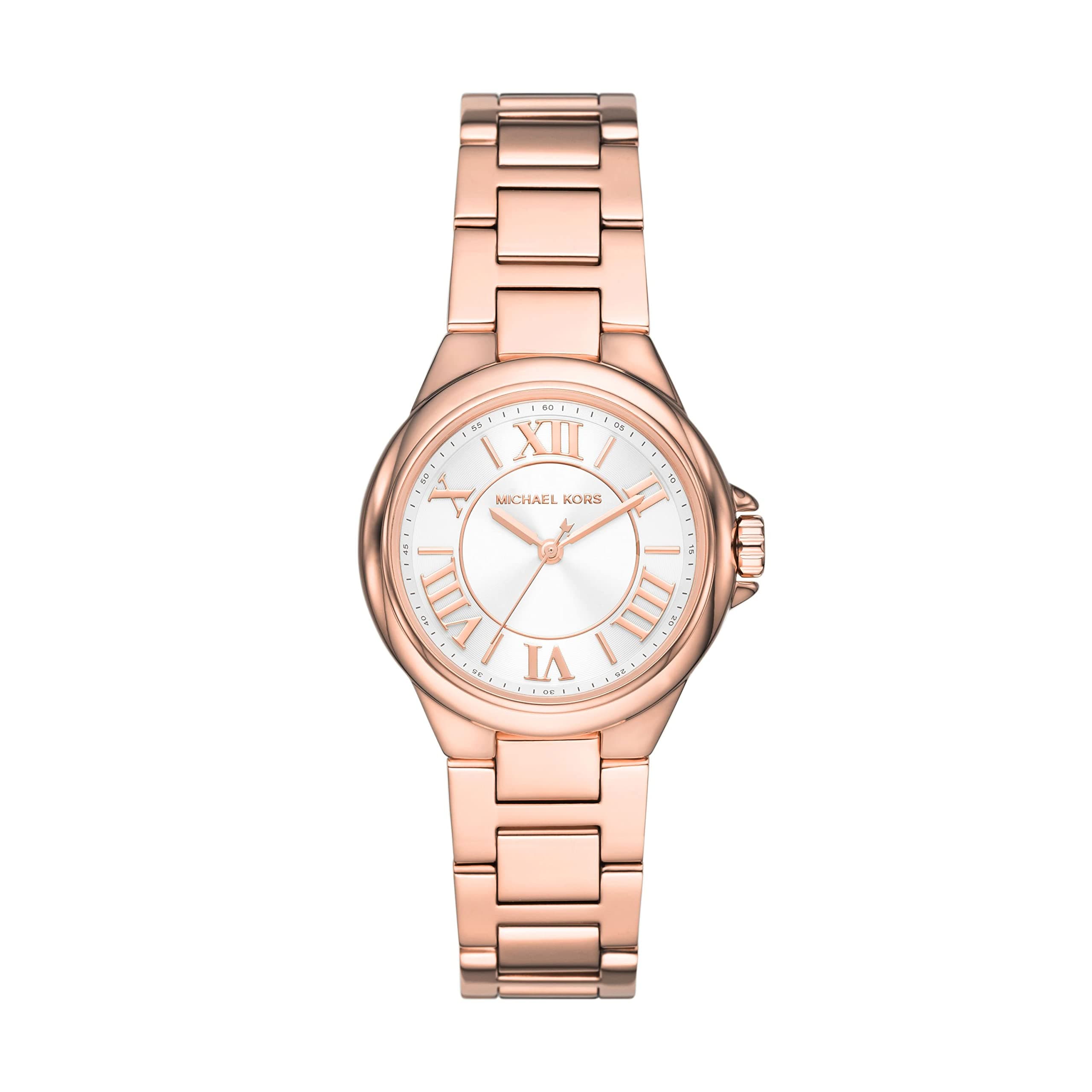 Michael Kors Camille Women's Quartz Watch with Stainless Steel or Leather Strap on Amazon.ae - Price Tracker