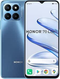 Honor 70 Lite Dual-SIM 128GB ROM + 4GB RAM (Only GSM | No CDMA) Factory Unlocked 5G Smartphone (Ocean Blue) - International Version on Amazon.ae - Price Tracker