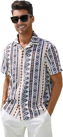 DHRUVI TRENDZ Mens Rayon Men's Casual Shirt Regular Fit Western - Amazon.sa Price Tracker
