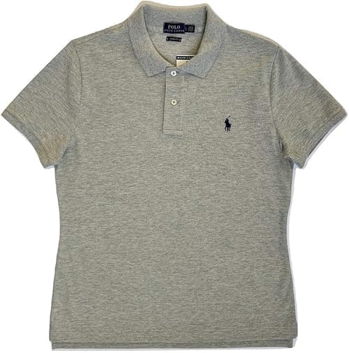 Ralph Lauren Womens Skinny Polo Pony Logo T-Shirt (L, TaylorHea) on Amazon.ae - Price Tracker
