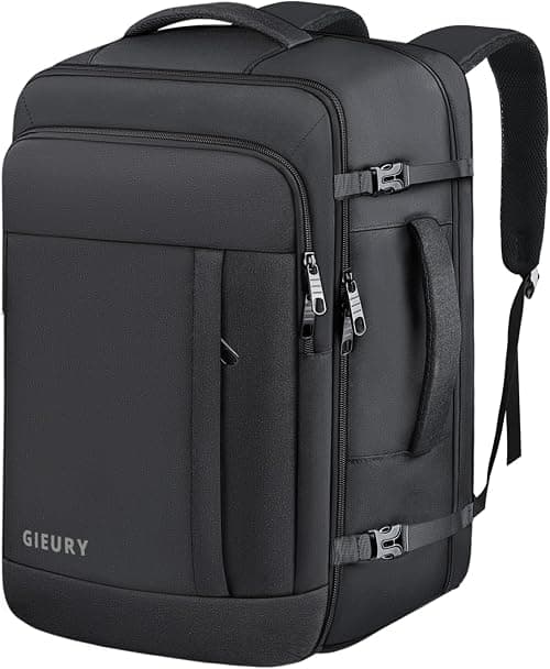Gieury Carry On Backpack, 40-50L Travel Backpack, Expandable Luggage Backpack for Men & Women on Amazon.ae - Price Tracker
