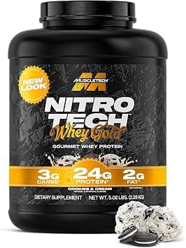 Muscletech Nitro Tech Whey Gold - 2.5 kg Cookies and Cream on Amazon.sa - Price Tracker
