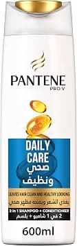 Pantene Pro-V Daily Care 2-in-1 Shampoo for Clean Hair, 600ml on Amazon - Best Deal Finder