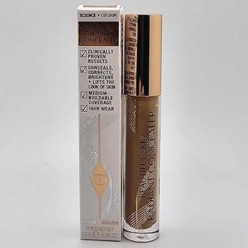 Charlotte Tilbury Beautiful Skin Concealer - Under Eye Concealer & Color Corrector for Dark Circles - Hydrating, Medium-Buildable Coverage with a Radiant, Natural-Looking Finish - 13 Deep on Amazon.ae - Price Tracker