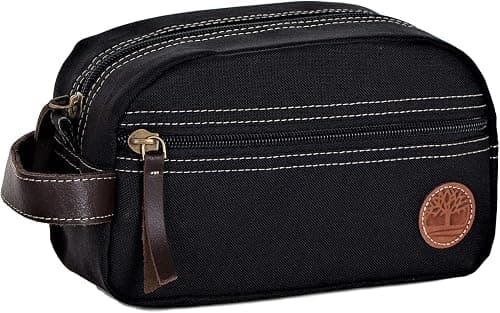 Timberland Men's Travel Kit Toiletry Bag Organizer, Canvas Travel Kit on Amazon - Best Deal Finder