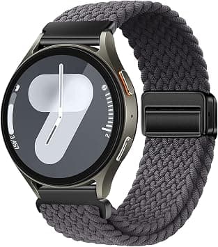 20mm Watch Straps Compatible with Samsung Galaxy Watch 6 Classic 47mm 43mm/Samsung Galaxy Watch 6/5/4 40mm 44mm/Galaxy Watch 5 Pro Quick Release Band Braided Nylon Watch Strap (#18) - Amazon.sa Price Tracker