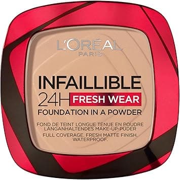 L’Oréal Paris Infaillible 24H Fresh Wear Foundation in a powder, 130 True Beige on Amazon.ae - Price Tracker