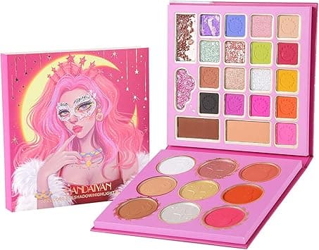 Eyeshadow Palette Makeup 30 Colour Nude Glitter,Naked,Matte,Shimmer,Neutral,Smokey,Glossier,Neon,Organic Eye Shadow Blush Cream Set,Bright,Ultra Pigmented,Powder,Long Lasting,Easy To Apply,Neutral on Amazon.ae - Price Tracker