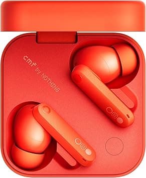 CMF Buds Pro 2 Wireless Earbuds with Smart Dial, 50dB Hybrid Noise Cancelling Earbuds Wireless Bluetooth 5.3, 11mm Bass with LDAC, 6 Hi-Res Audio Mics, 43H Playtime, Fast Charging Case, Orange on Amazon.ae - Price Tracker