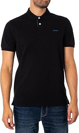 GANT Men 2062026-5 Contrast Pique Polo Shirt on Amazon.ae - Price Tracker