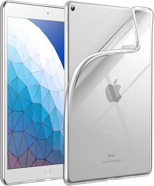 JETech Clear Case for iPad Pro 10.5", iPad Air 3rd Gen 2019, Clear | For iPad Pro 10.5" 2017, iPad Air 2019 Model, Soft TPU Clear, Shockproof Slim on Amazon.ae - Price Tracker