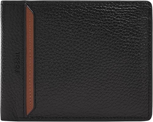Fossil Men's Huntington Passcase, Black on Amazon.ae - Price Tracker