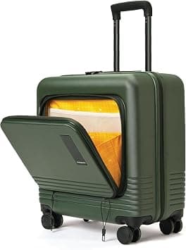 MOKOBARA The Cabin Overnighter Luggage 48 cm | German Makrolon Polycarbonate Hard Sided Trolley with 8 Hinomoto Wheels | Small Cabin Suitcase – Seaweed Green (Green) on Amazon - Best Deal Finder