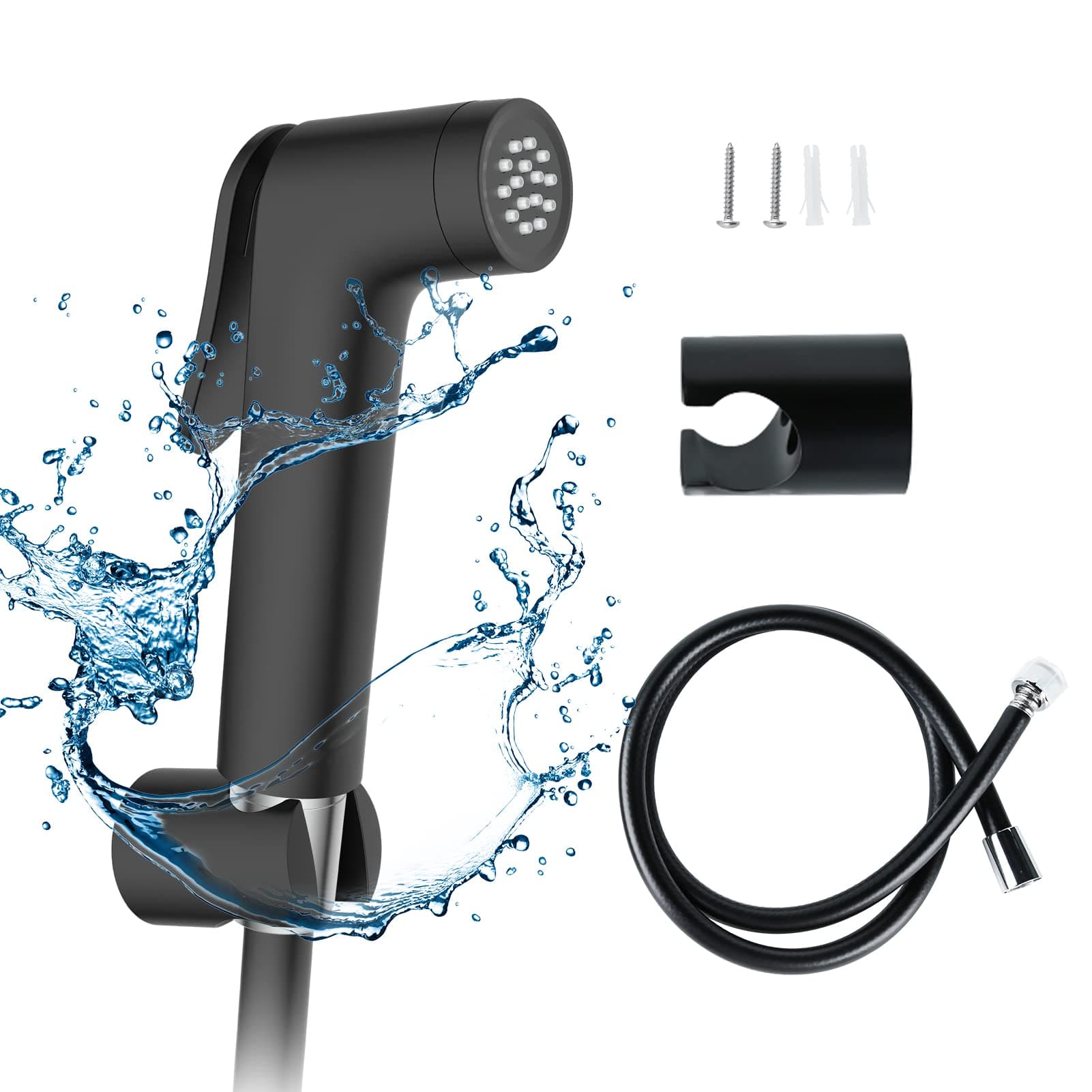 JOMOO Cloth Diaper Sprayer for Toilet, Shattaf with Bidet Hose 1.2M for Feminine Wash Matte Black Bathroom Bidet Spray Toilet on Amazon.ae - Price Tracker