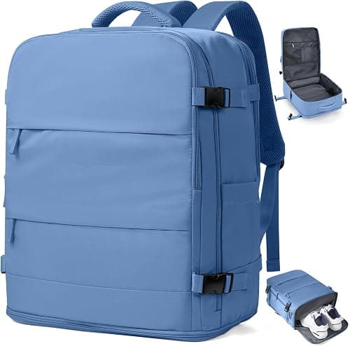 coowoz Large Travel Backpack For Women Men,Carry On Backpack,Hiking Backpack Waterproof Outdoor Sports Rucksack على Amazon.ae - متتبع الأسعار