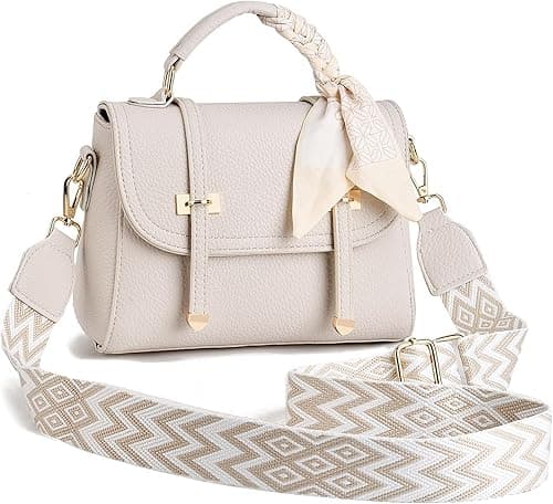 Crossbody Bag For Women, Leather Shoulder Bag, Fashion, Adjustable Shoulder Strap Thick Crossbody Bag, Travel Large Crossbody Bag, Multiple Storage Compartments, For Daily, Camping, Gifts For Women on Amazon.ae - Price Tracker