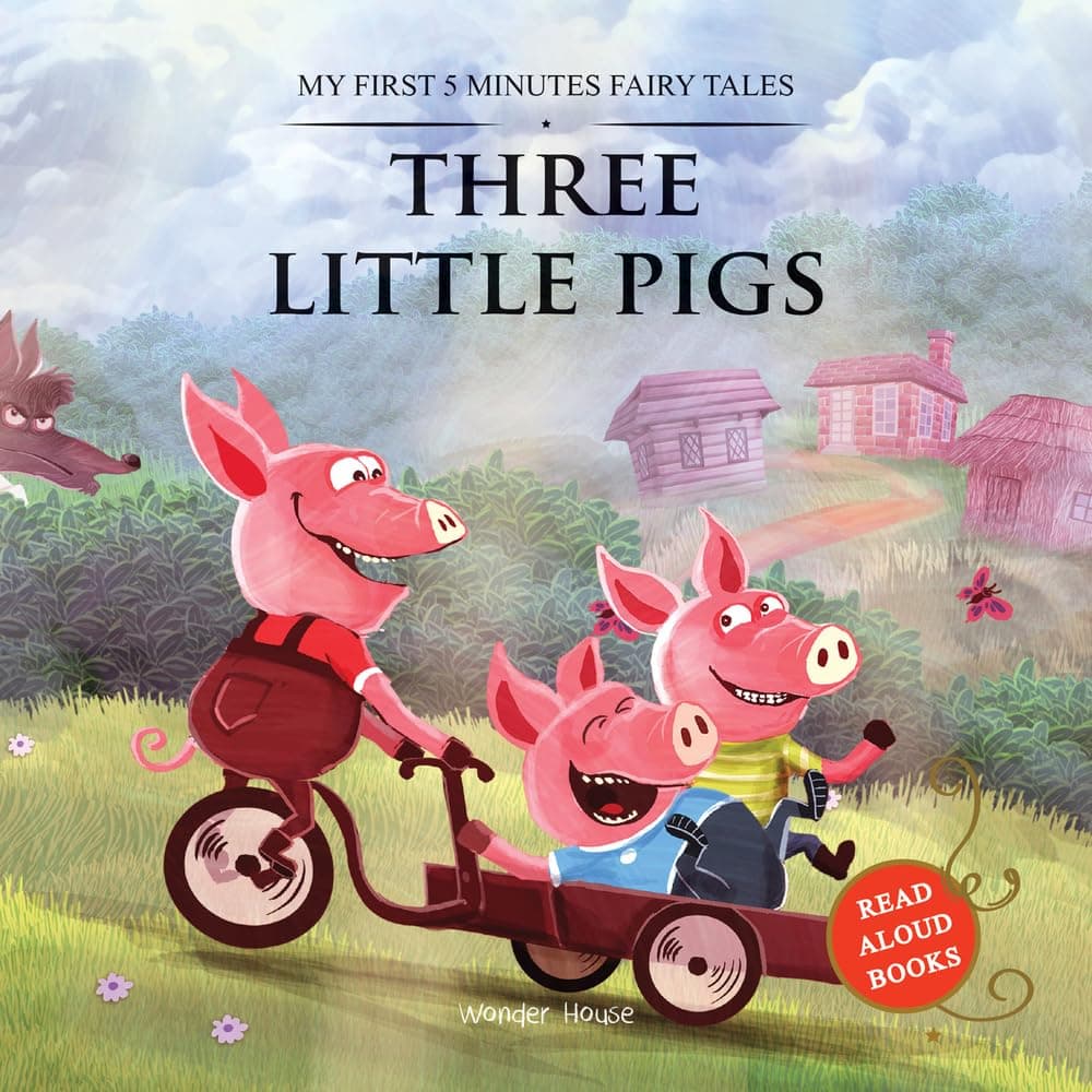 My First 5 Minutes Fairy Tales Three little pigs : Traditional Fairy Tales For Children (Abridged and Retold) on Amazon.ae - Price Tracker