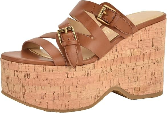GUESS Nailah womens Wedge Sandal on Amazon.ae - Price Tracker