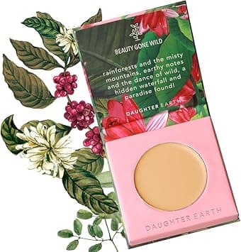 DAUGHTER EARTH High Coverage Concealer For Face Makeup, Lightweight & Breathable Silicone Free 100% Vegan Make Up, Creaseless Finish | Pro Concealer With Bakuchiol | Vanilla, Natural, Cream on Amazon.ae - Price Tracker