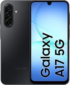 Samsung Galaxy A17 5G, Android Smartphone, 256GB Storage, 8GB RAM, Black, 6x OS Upgrades, Large Display, 50MP OIS Camera (KSA Version) - متتبع أسعار Amazon.sa